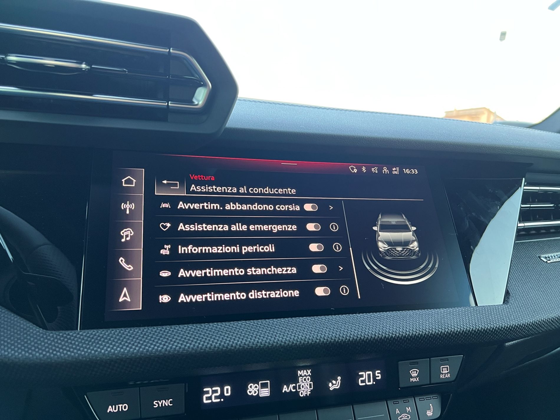 A3 Sportback 2.0 tdi S line edition 150cv s-tronic - Autosani